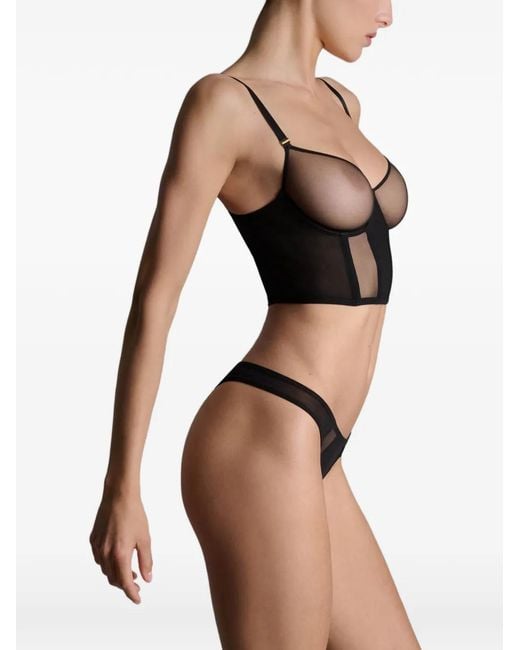 String L'Amoureuse Maison Close en coloris Black