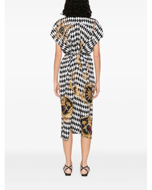 Camilla Black Monarchy Mania Midi Dress