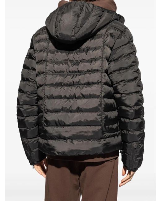 DIESEL Donsjack Met Logopatch in het Gray voor heren