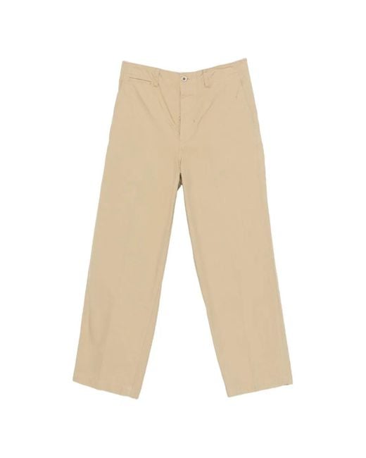 Visvim Natural Broader Chino Trousers for men