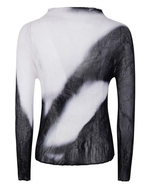Issey Miyake Black Shadow Study T-Shirt