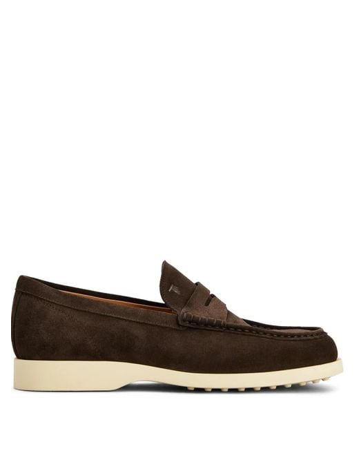 Tod's Brown Light 98L Loafers for men