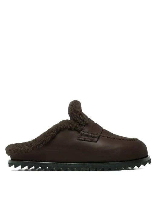 Officine Creative Brown Peliage D'Hiver 007 Mules
