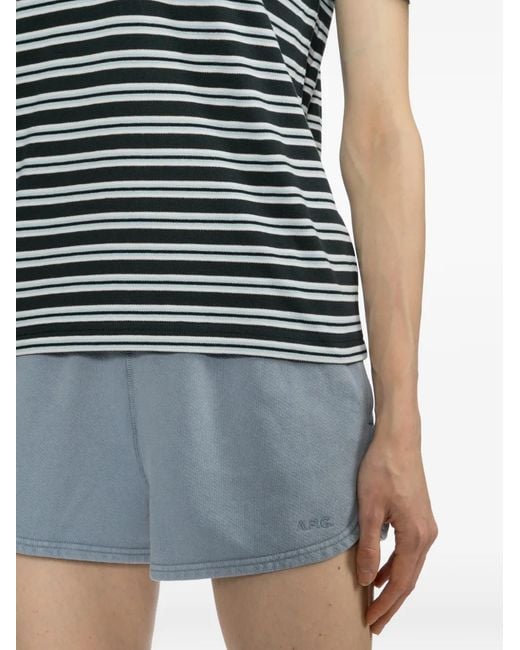 A.P.C. Blue Liz Shorts