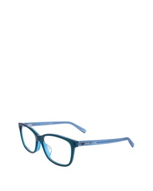 Marc Jacobs White Rectangle-Frame Glasses