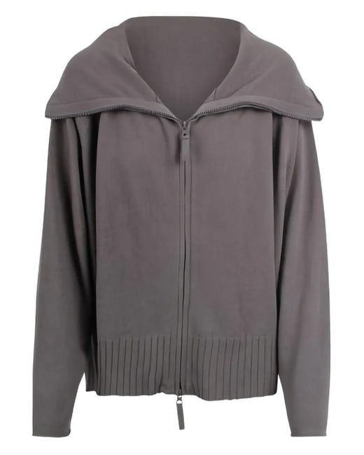 Rundholz Black Label Gray Zip Cardigan