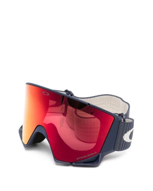 Oakley Red Flow Scape Ski Goggles