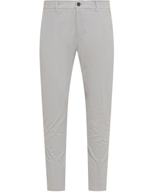 Department 5 Gray Slim-Cut Chino Trousers for men