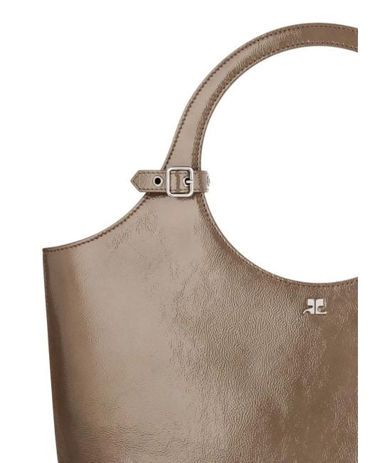Courreges Holy ハンドバッグ M Brown