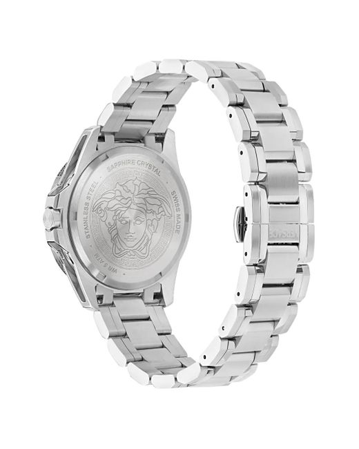 Versace Blue V-Galaxy Moonphase Watch for men