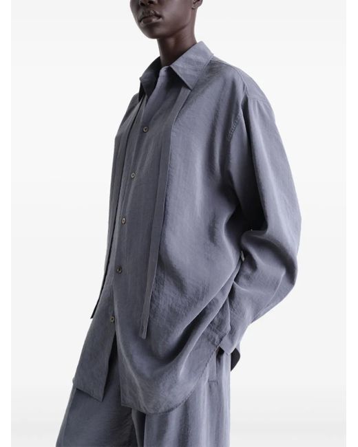 Lemaire デタッチャブルタイ シャツ Purple