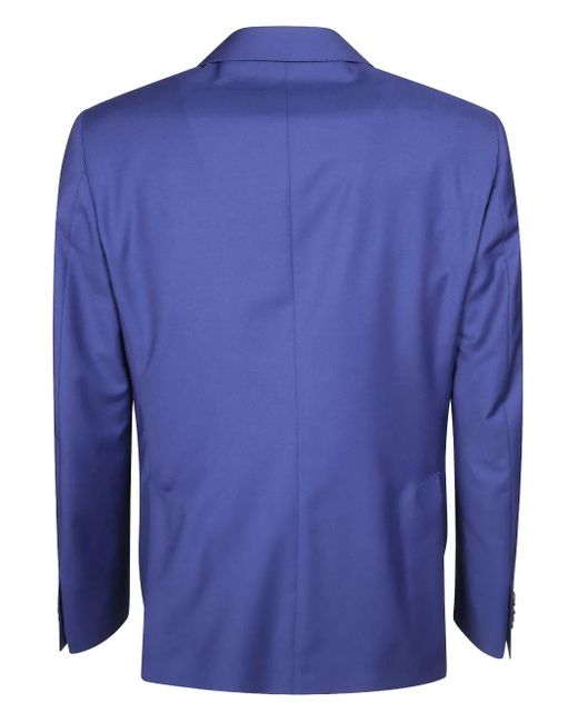 Tagliatore Blue Single-Breasted Suit for men