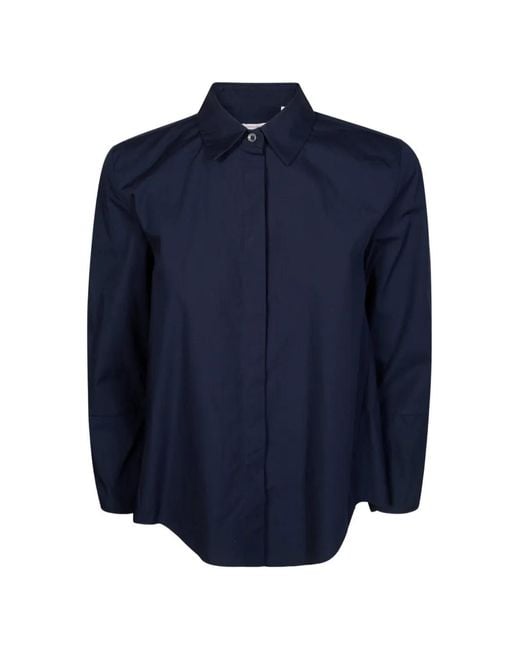 Robert Friedman Blue Poplin Long-Sleeve Shirt