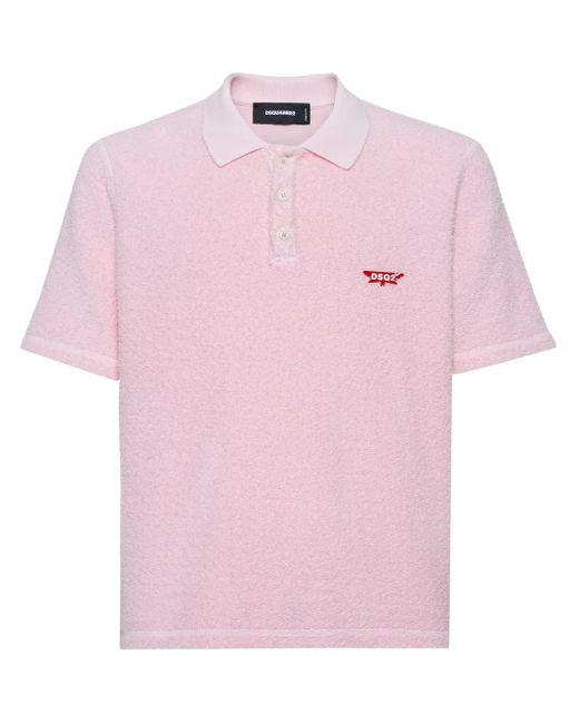 メンズ DSquared² ポロシャツ Pink