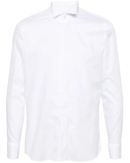 Tagliatore White Shirt for men