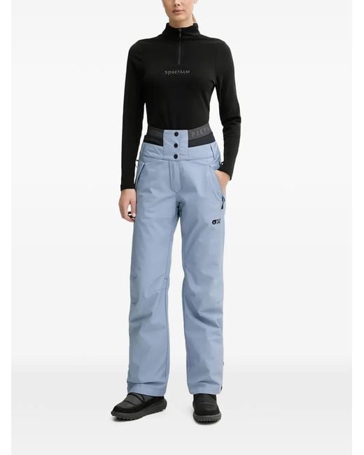 Picture Blue Button Ski Pants