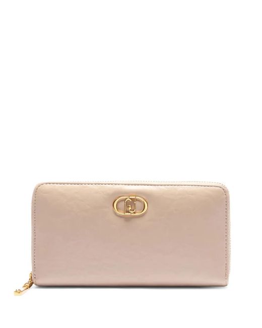 Liu Jo ファスナー財布 Natural