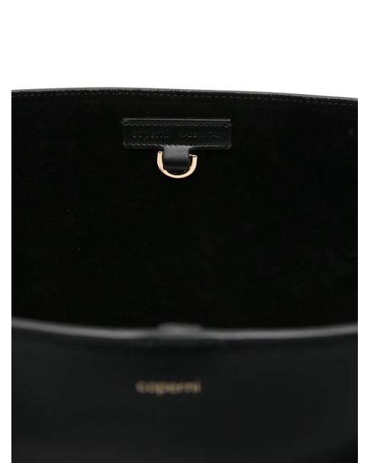 Coperni Black Medium 'Belt Cabas' Shopping Bag