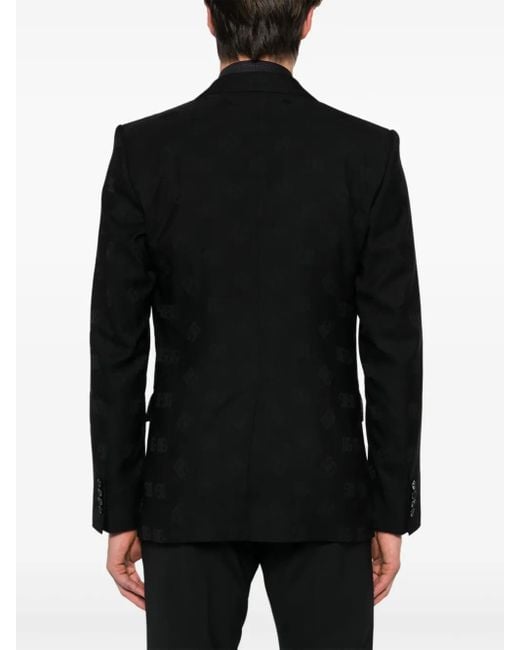 Dolce & Gabbana Black 'Monogram' Jacket for men