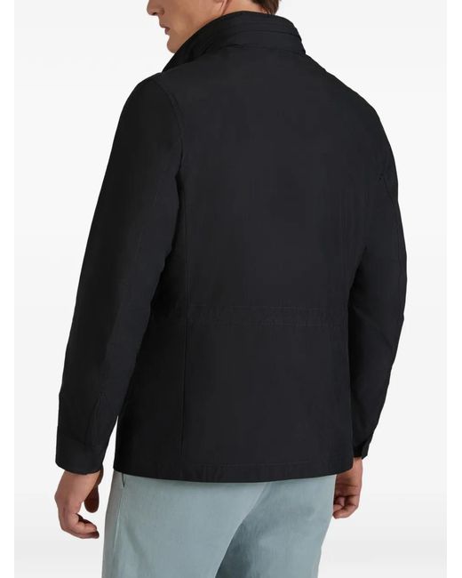 Slowear Black Field Jacket for men