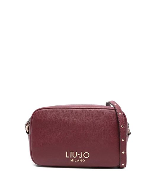 Liu Jo ロゴプレート ショルダーバッグ Purple