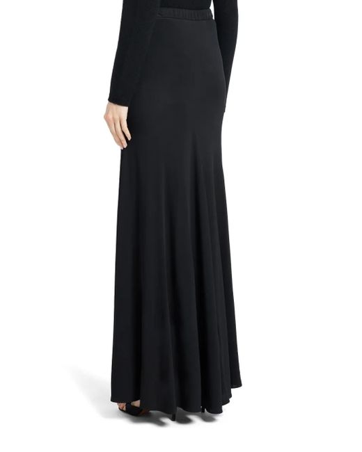Tom Ford Black Knitted Maxi Skirt
