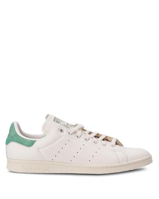 Adidas White Stan Smith Low-Top Sneakers for men