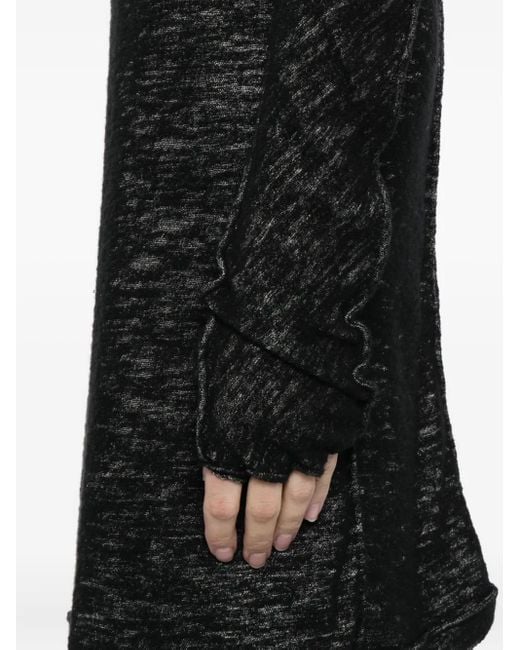 Carol Christian Poell Black Diver Hooded Top