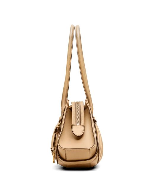Marc Jacobs Natural The Cristina Leather Shoulder Bag