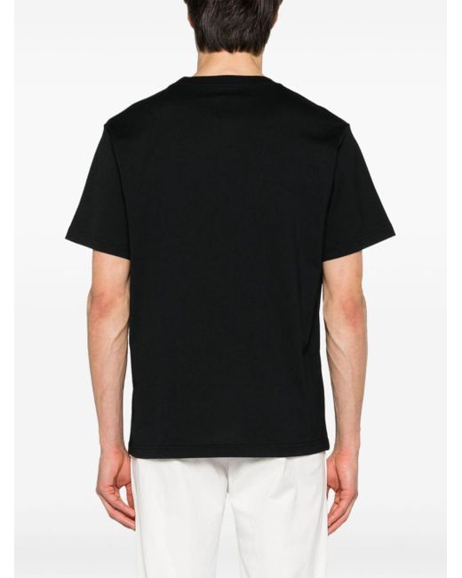 Camiseta con estampado gráfico Emporio Armani de hombre de color Black