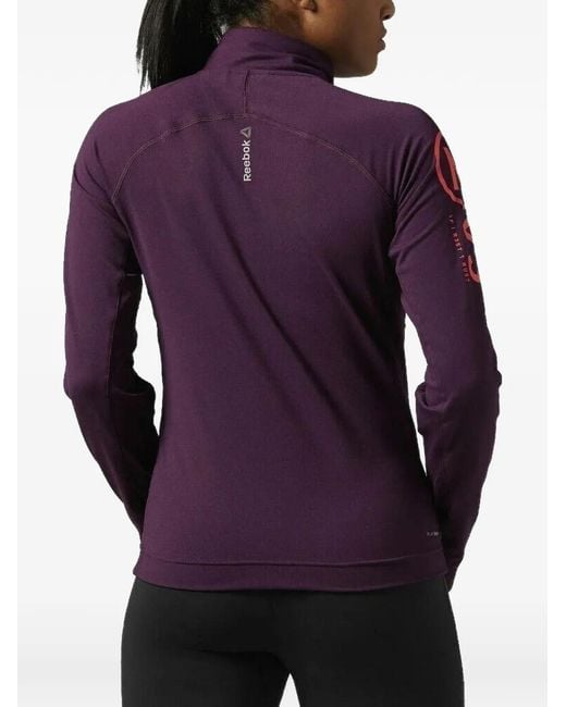 Reebok Purple Track Lightweight Jacket