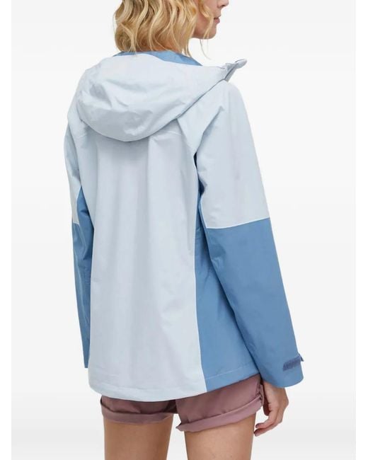 Jack Wolfskin Blue Eagle Peak Hooded Colour-Block Jacket