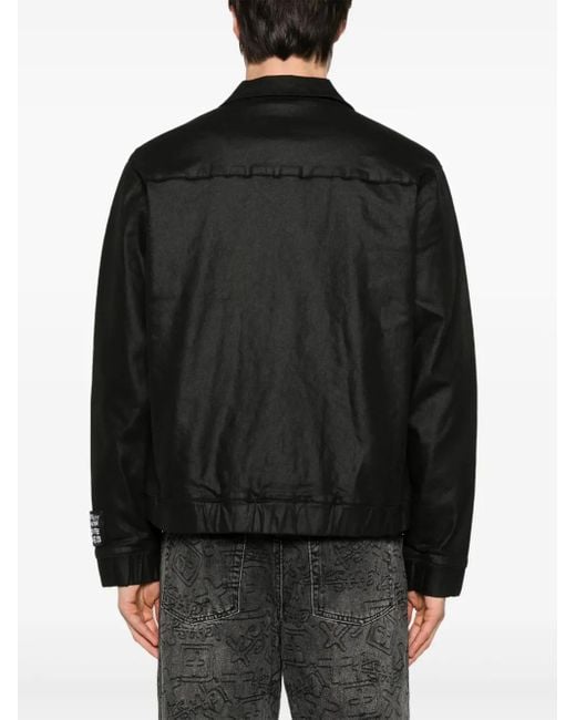 Giacca Raider Harrington di Ksubi in Black da Uomo