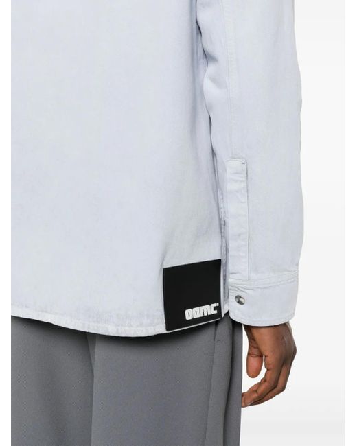 OAMC White Klee Cotton Shirt for men