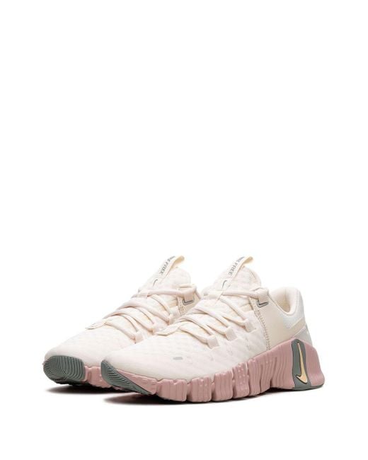 Nike Pink Free Metcon 5 Pale Ivory Sneakers