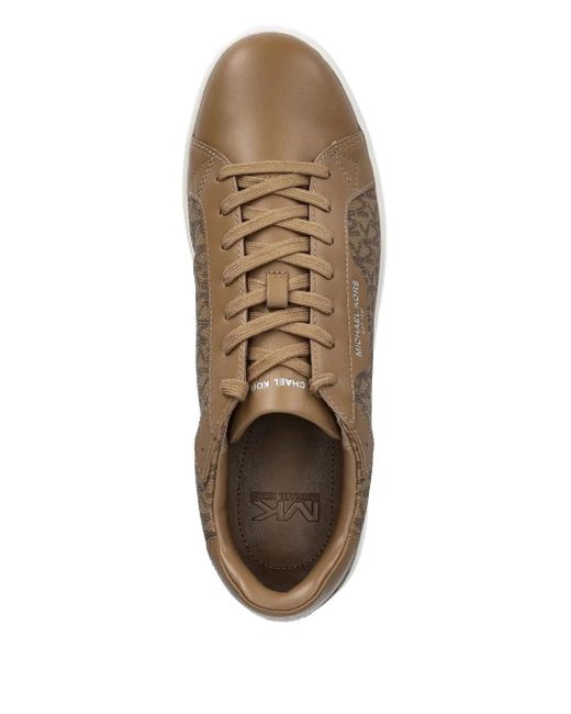 メンズ Michael Kors Keating モノグラム スニーカー Brown