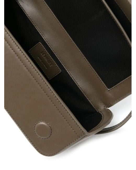 Lemaire Gray Ransel Leather Tote Bag