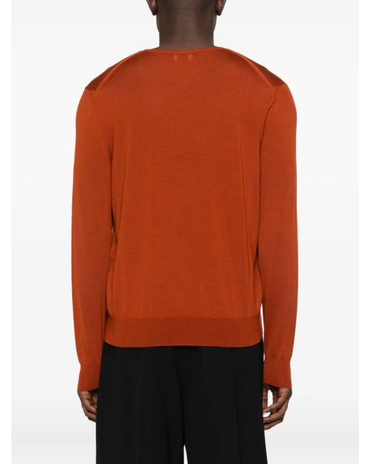 Jersey De Lana Saint Laurent de hombre de color Orange