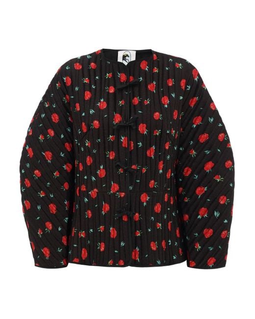 Sleeper Black Hebao Quilted Jacket