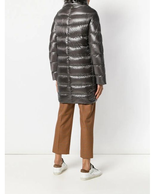 Abrigo Acolchado Dora Herno de color Gray