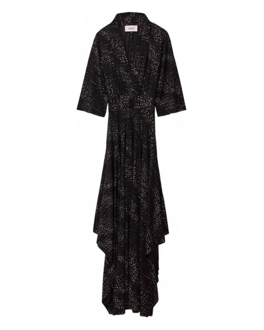 Robe Tresor À Col V Ba&sh en coloris Black