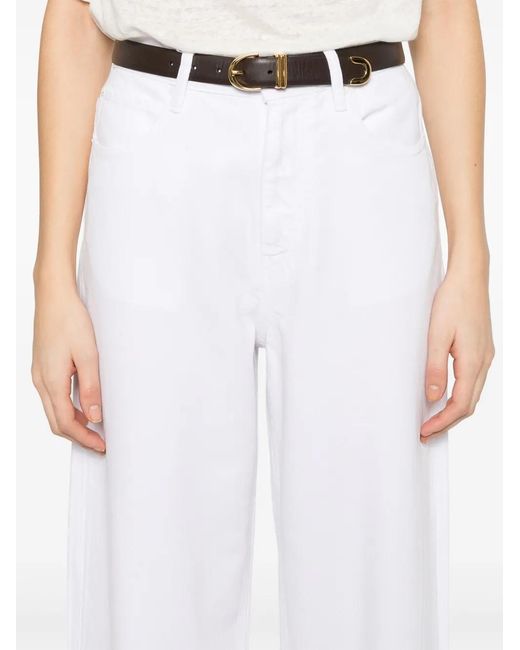 Pinko White 'Estelle' Jeans