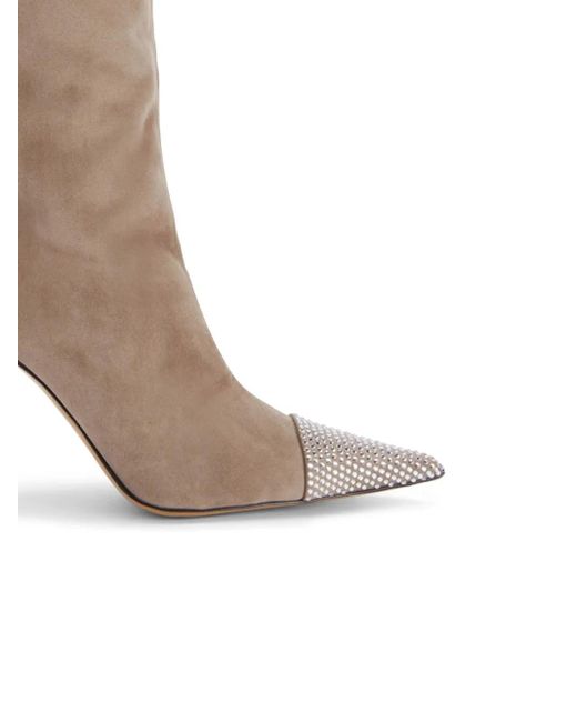 Alexandre Vauthier White Bonny 110Mm Boots