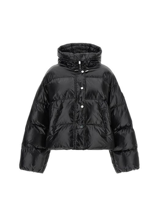 Pinko Black Impasto Quilted Puffer Jacket