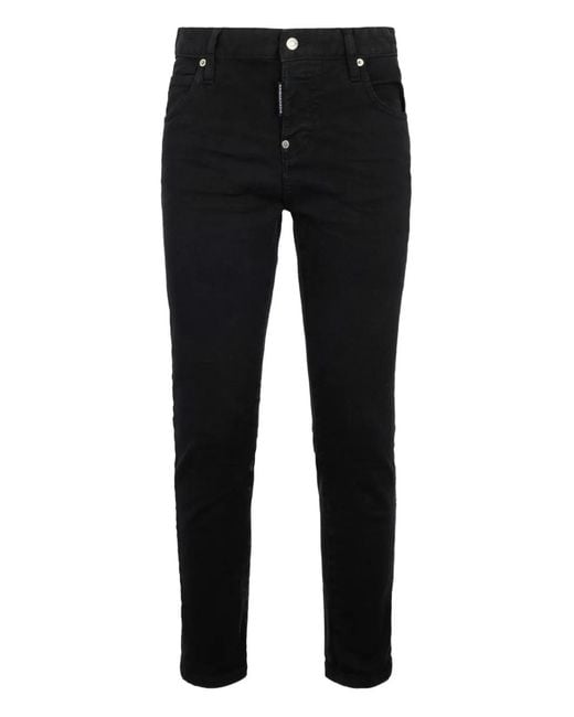 DSquared² Black Teddy Jeans