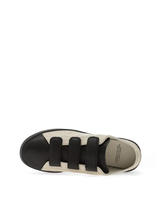 Y-3 White Stan Smith Leather Sneakers