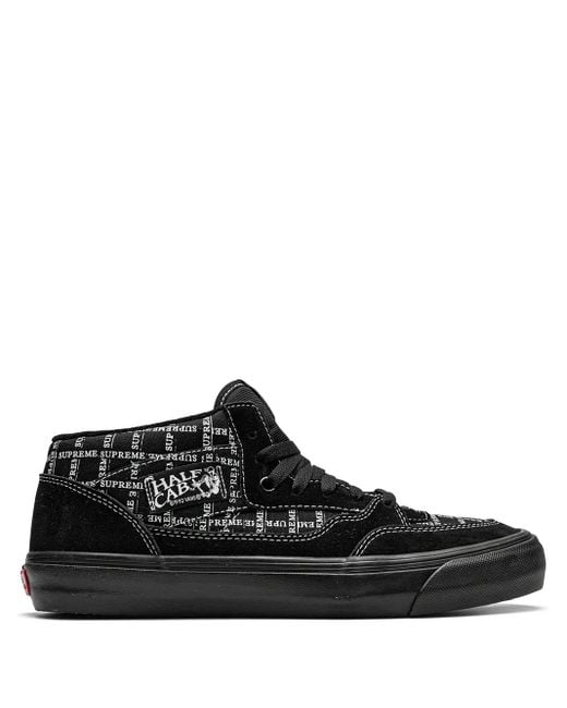 Vans Black X Supreme Half Cab Pro '92 Sneakers for men