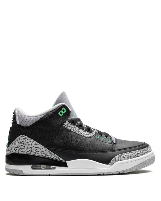Nike Air 3 Retro "Green Glow" Sneakers in Black für Herren
