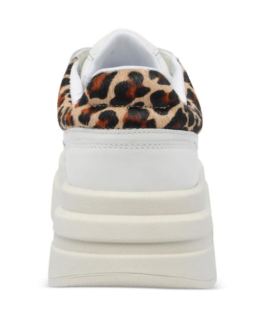Ash White Icone Platform Sneakers