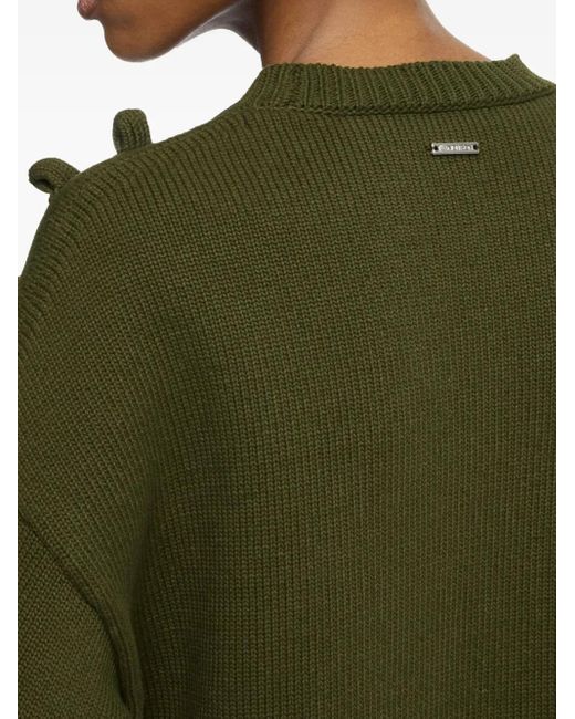 J.W. Anderson Green Textured Jumper